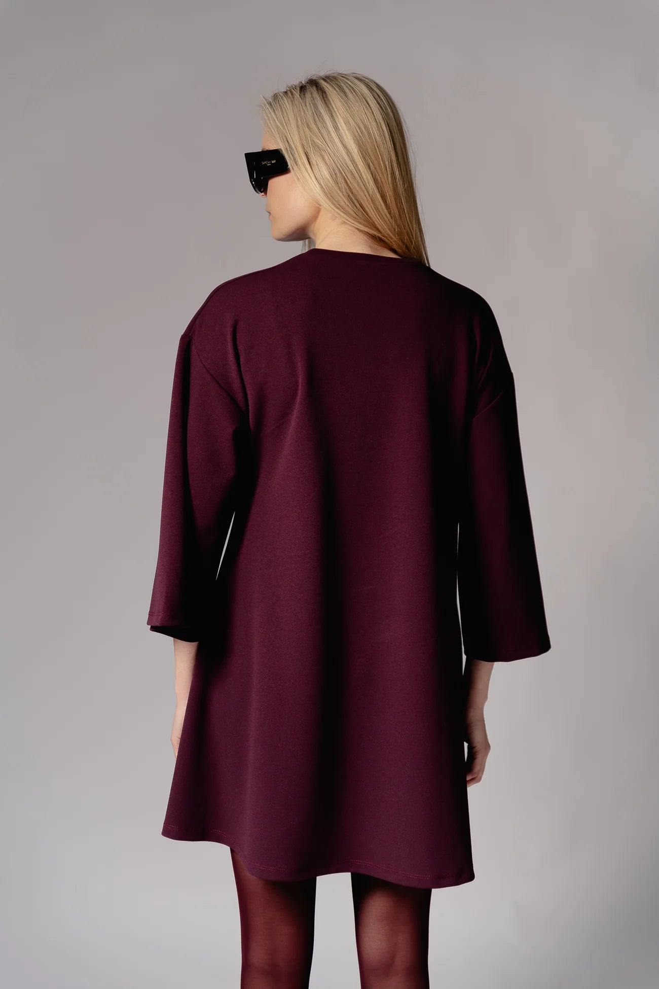 Hailey dress Bordeaux