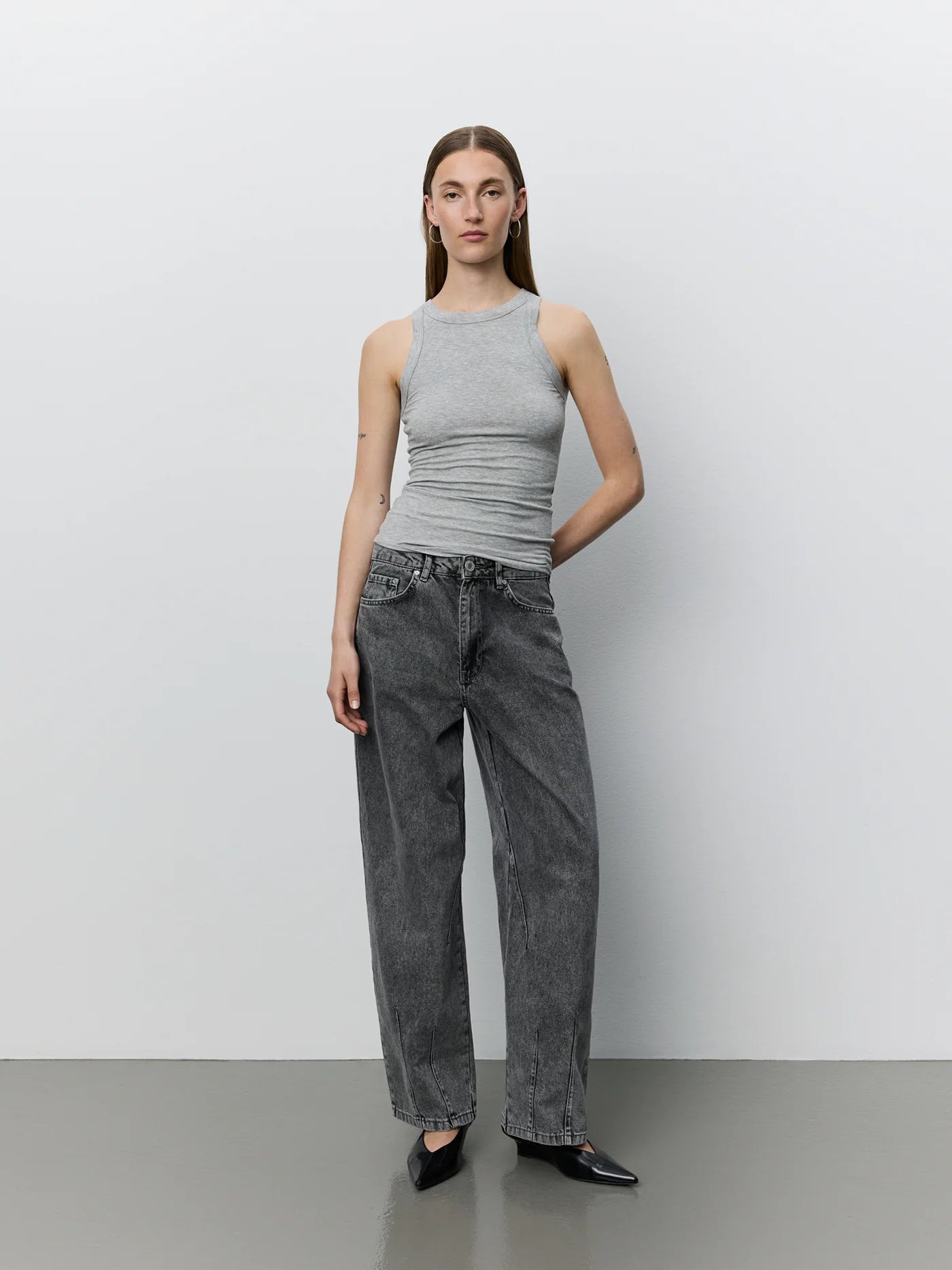 Havana jeans Grey