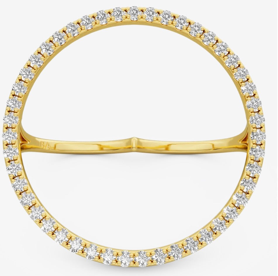 Joy diamond ring Gold diamond