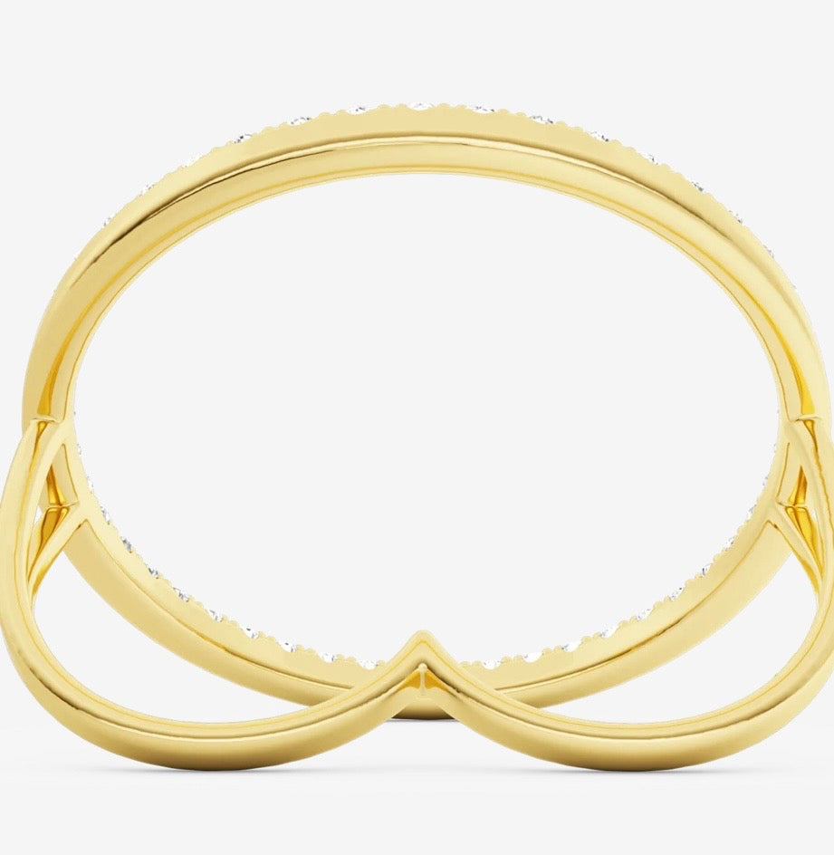 Joy diamond ring Gold diamond