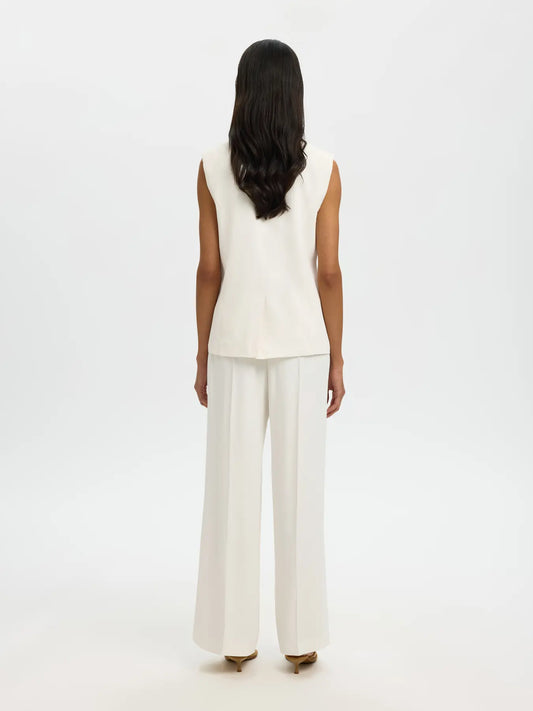 Extra wide Ellie HW pants Egret