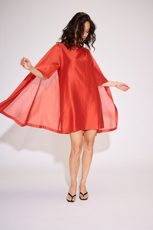 Karen dress Burnt orange