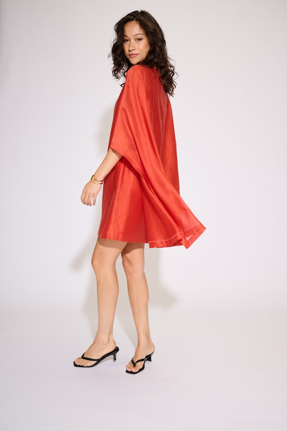 Karen dress Burnt orange