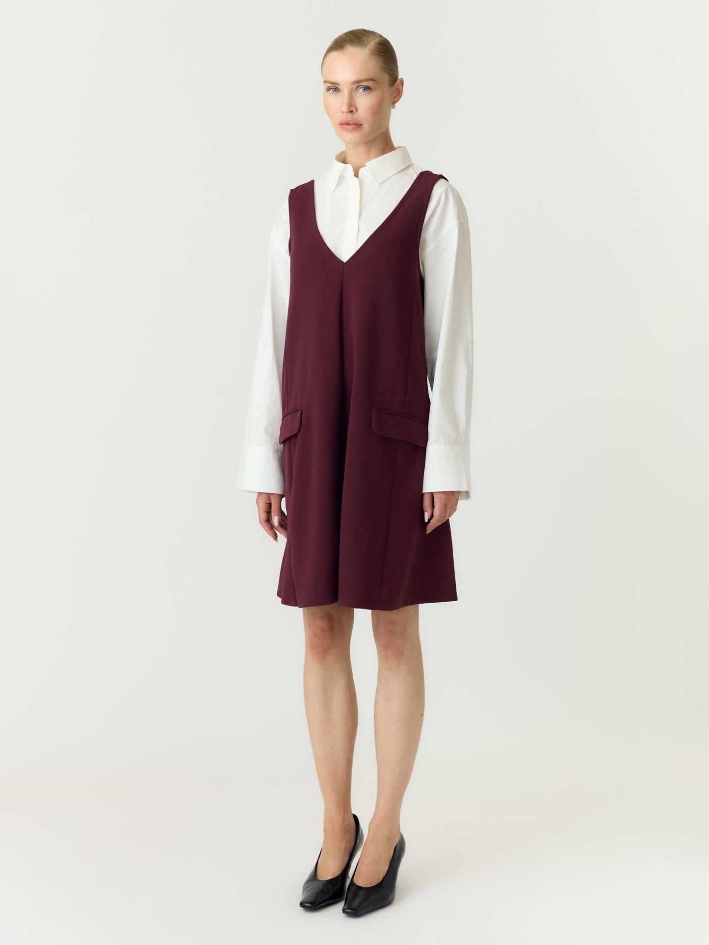 Malea SL wide dress Fig