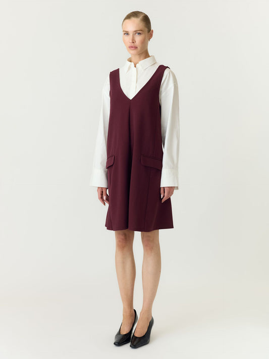 Malea SL wide dress Fig