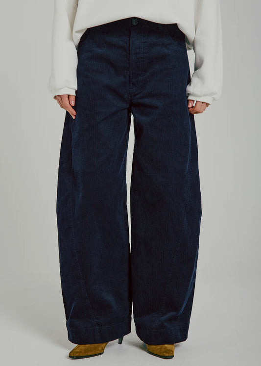Casandra corduroy pants Navy