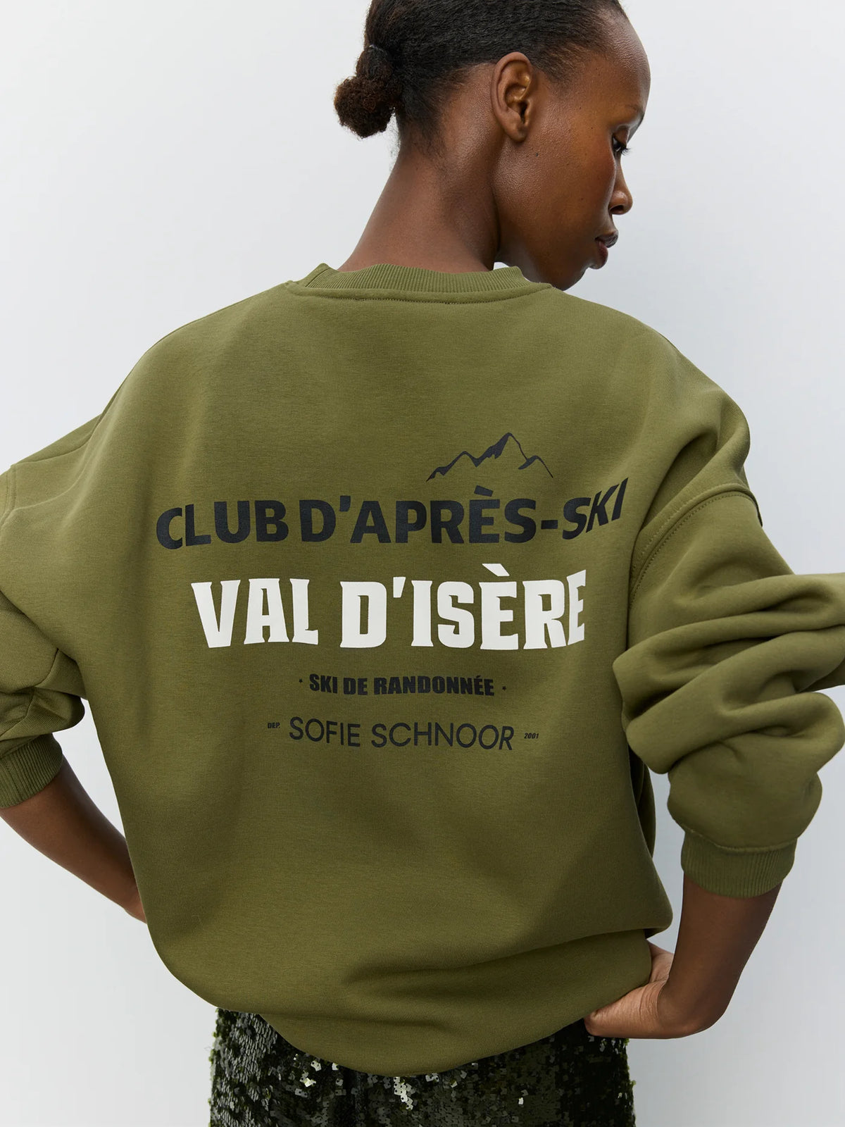 Paro oversize sweatshirt Olive green