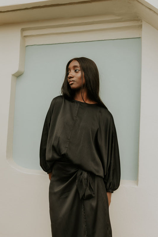 Blouse Zoë Zwart