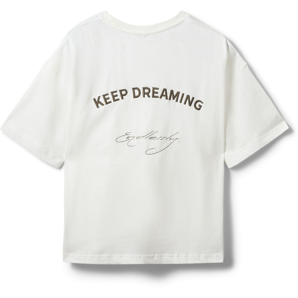 Vera boxy T-shirt Snow white