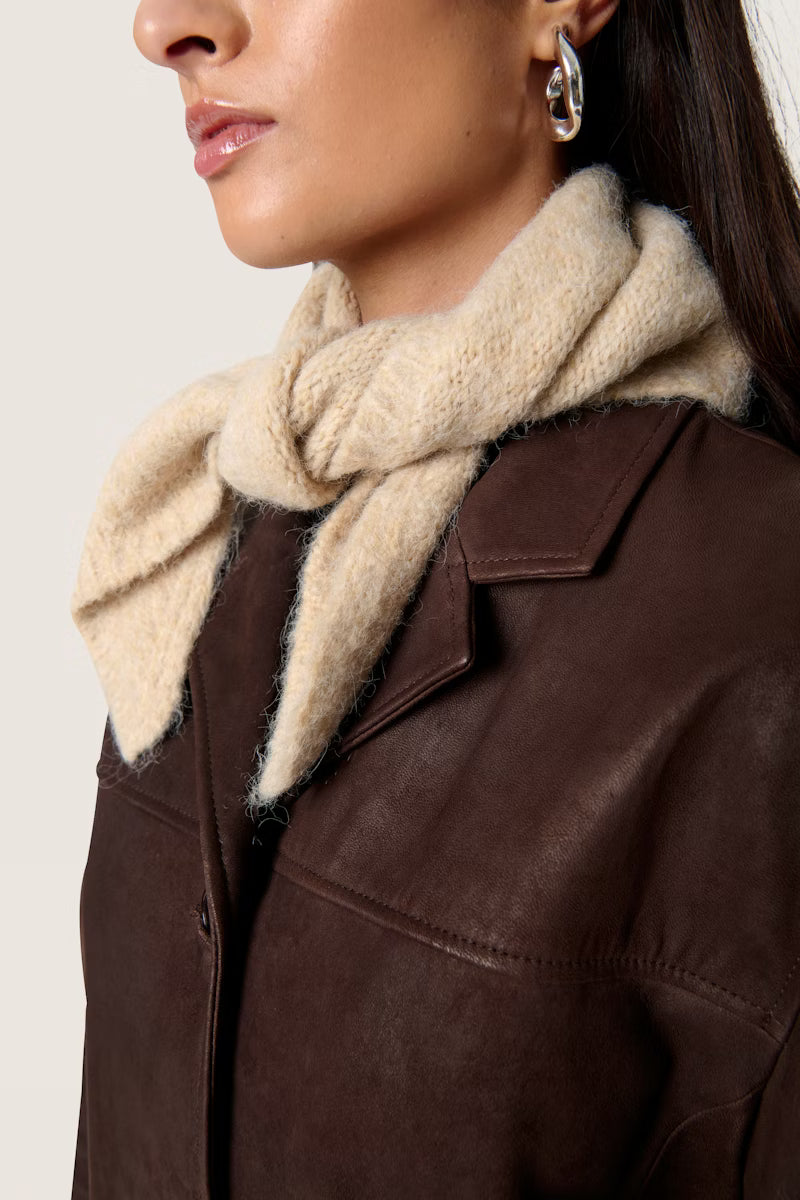Pleoni scarf Doeskin melange