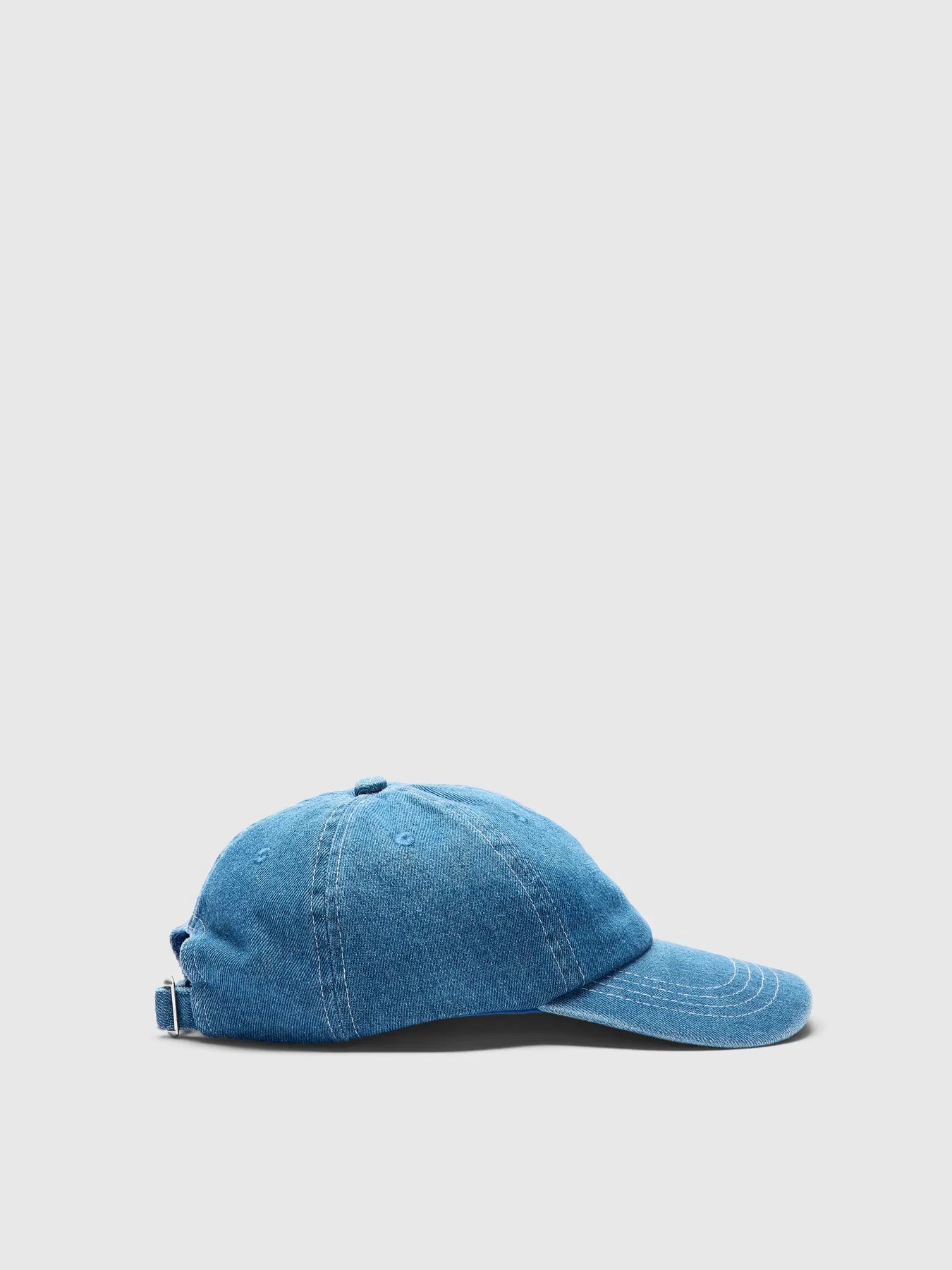 Winny denim logo cap Medium blue denim