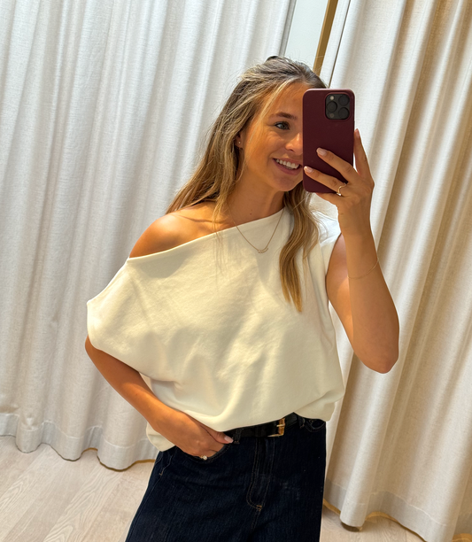 Off Shoulder Top White