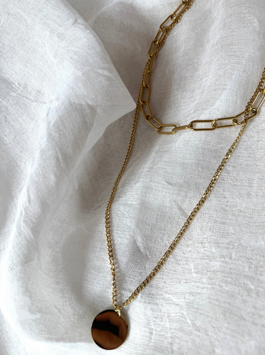 Jean necklace Gold