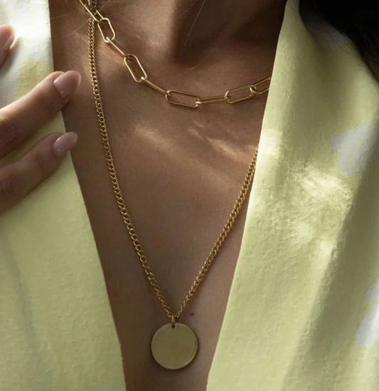 Jean necklace Gold