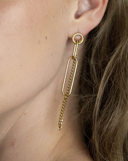 Jacques earrings Gold