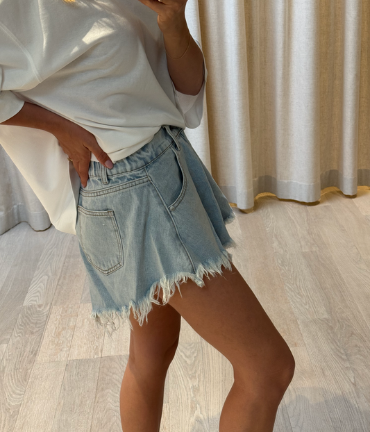 Short Fran Bleu ciel