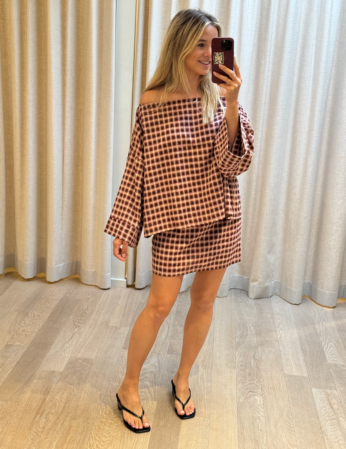 Top Carré Court Rosé