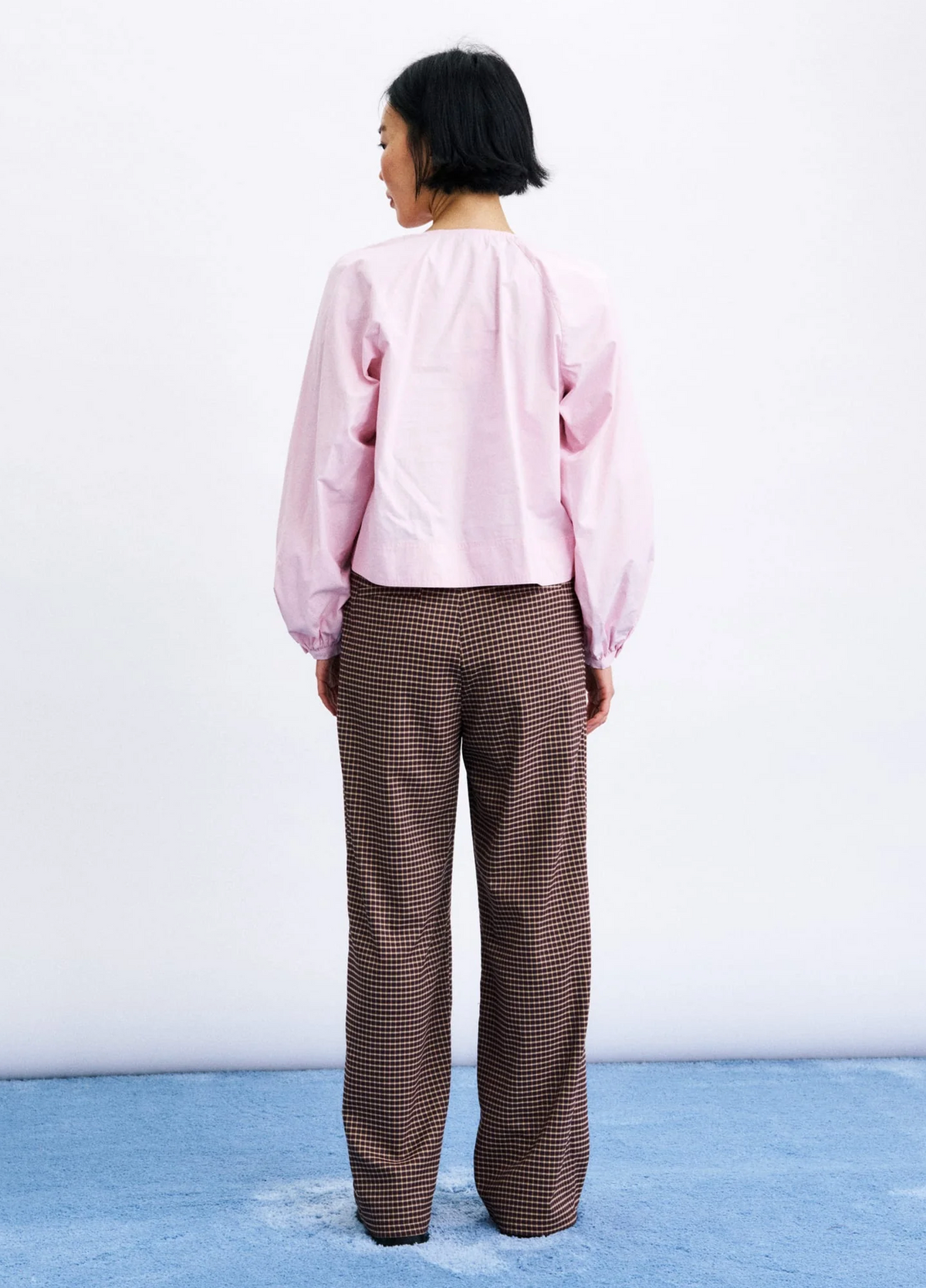 Highland pantalon Kaki & bordeaux