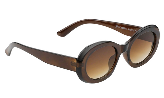 Sunnies Oval Brown