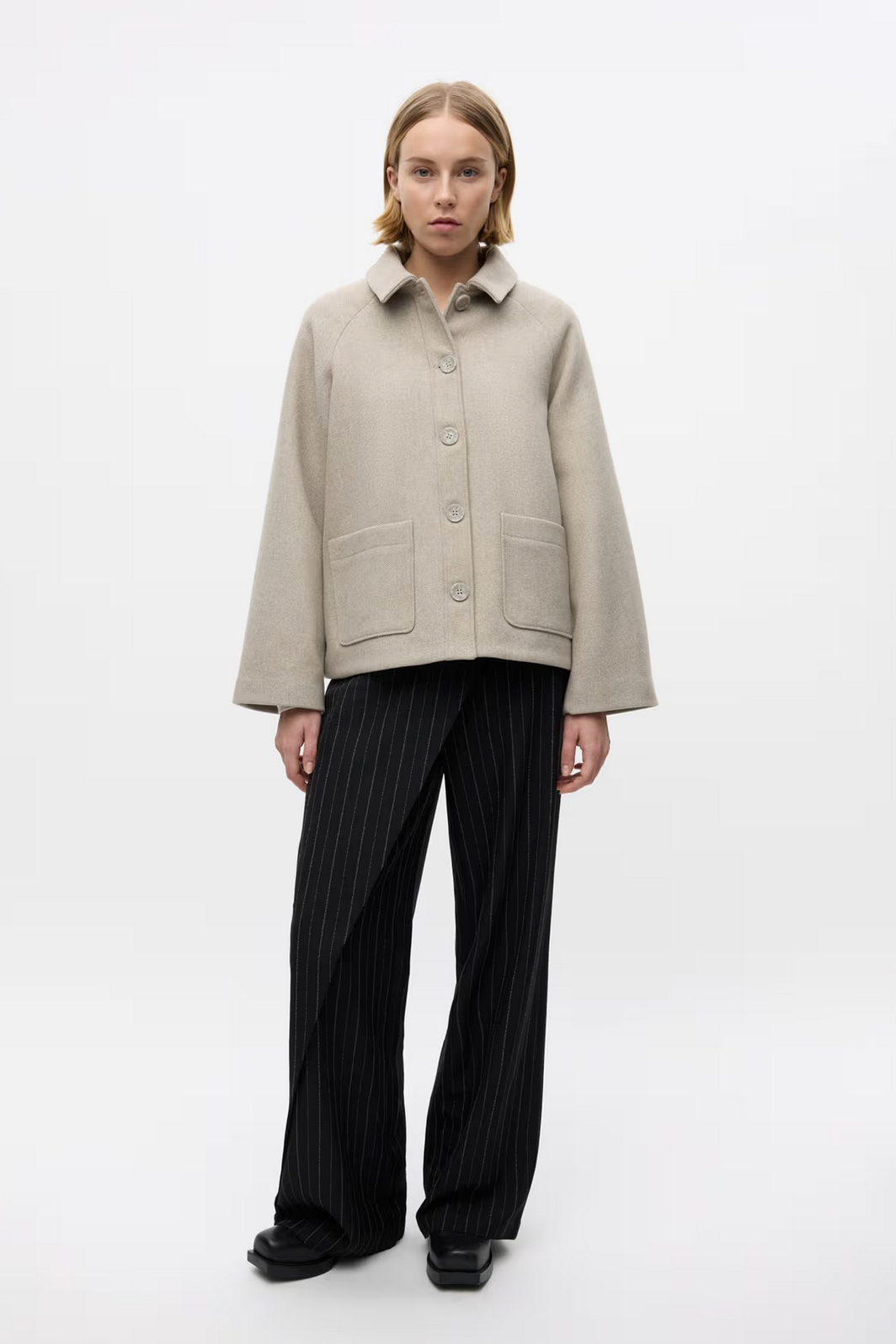 Kate Short Jacket Oatmeal