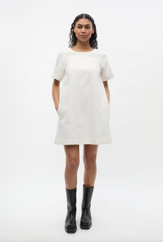 Ball SS dress Ecru