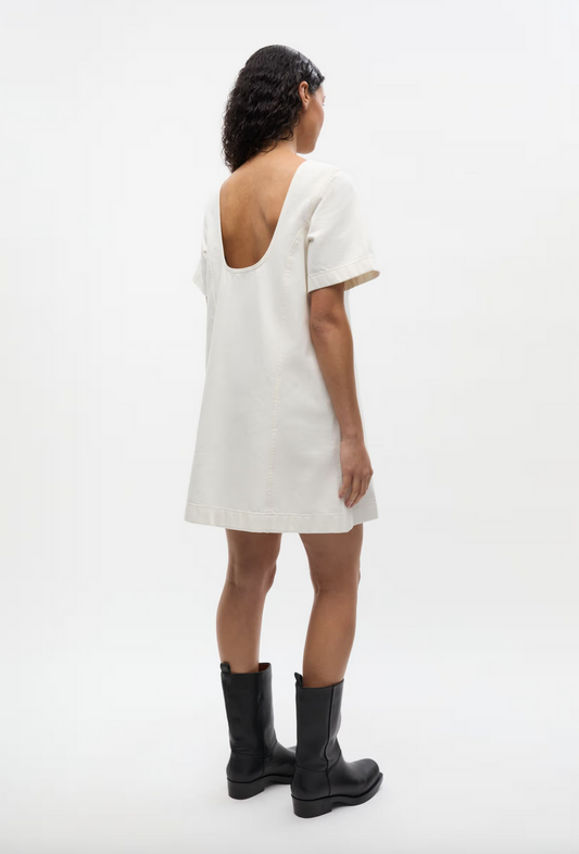Ball SS dress Ecru
