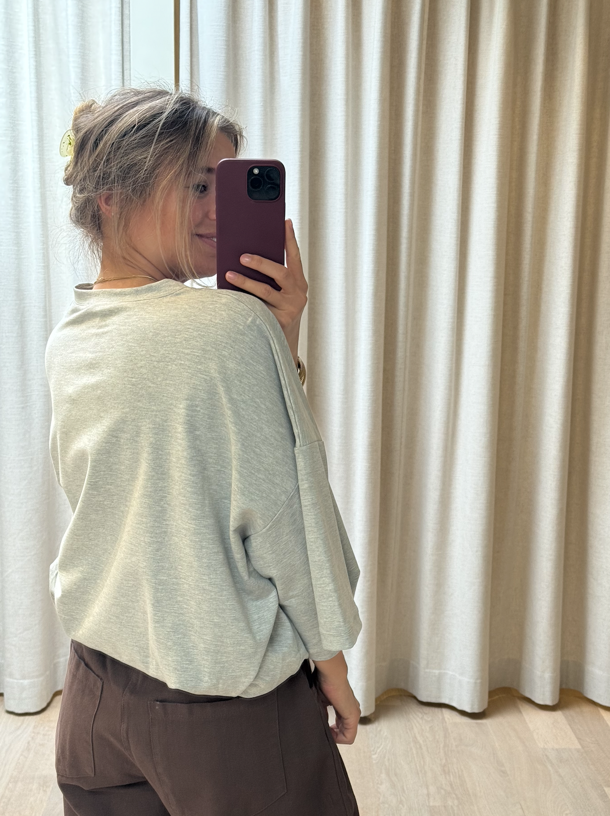 Lamor T-shirt LS Grey