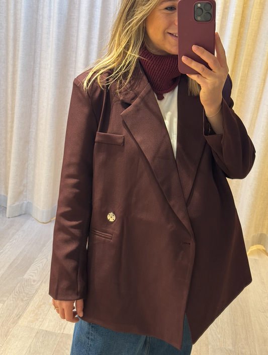 Blazer Billy Burgundy
