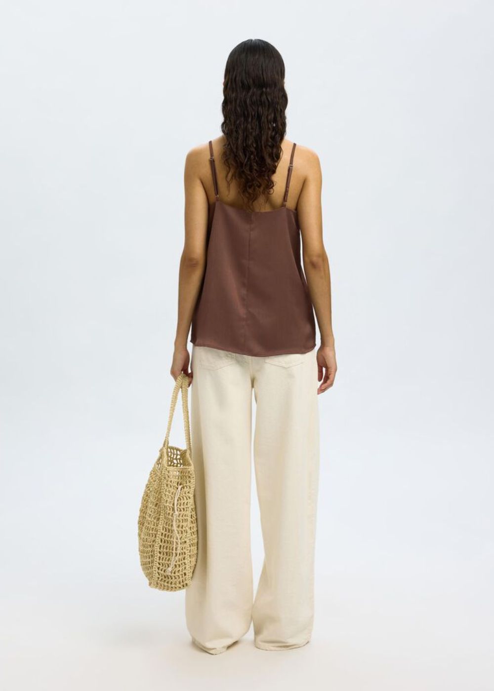 Strap top Chestnut