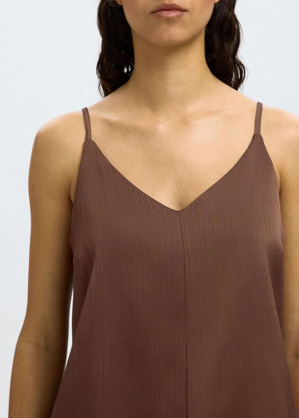 Strap top Chestnut