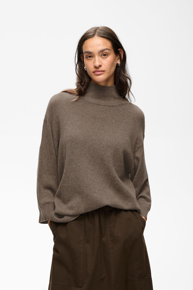Tally monika highneck Chocolate brown