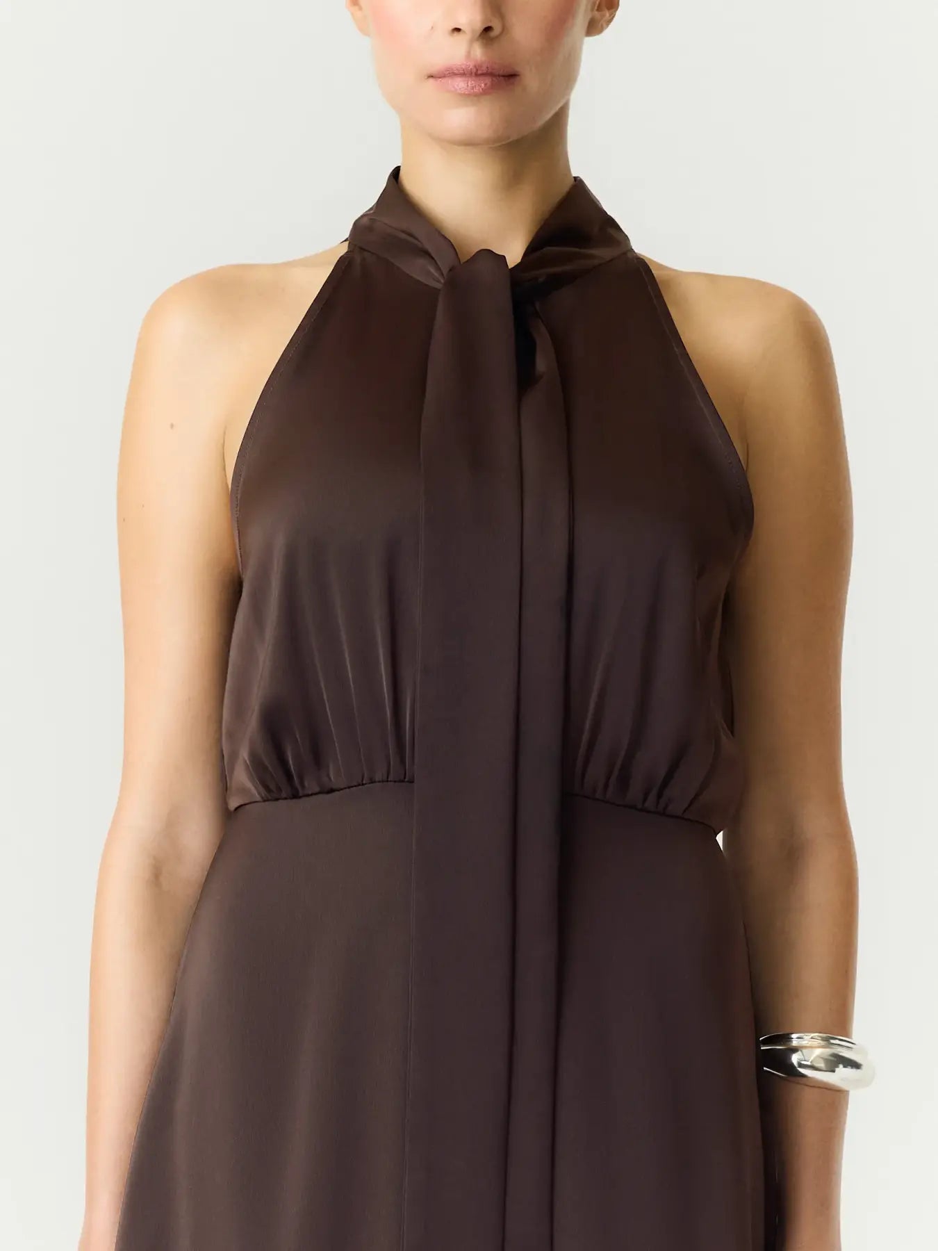Thea Maxi Dress NOOS Coffee bean