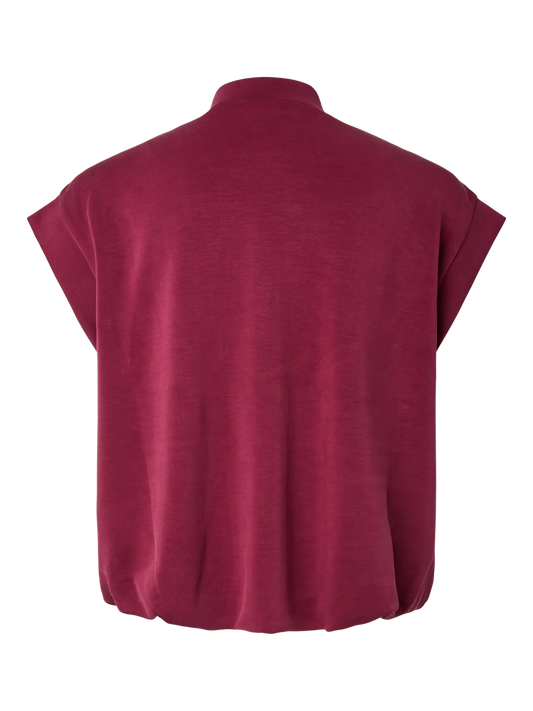 Coze sweat vest Rhododendron