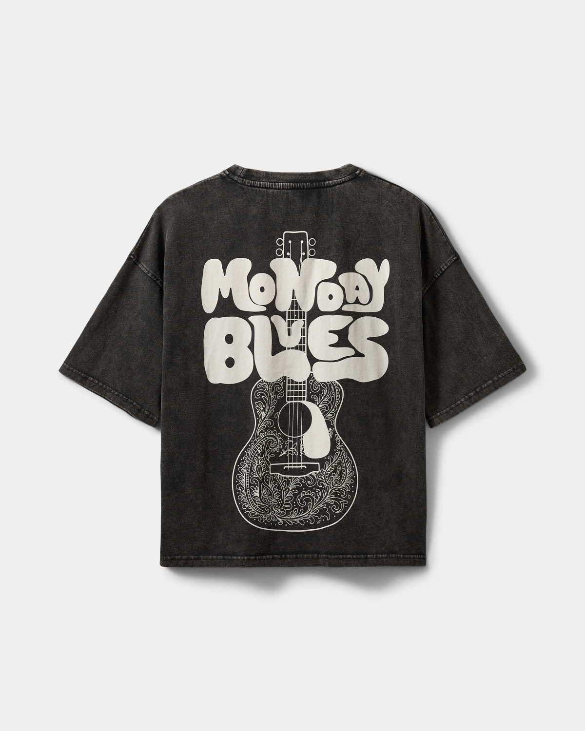 Vera boxy T-shirt Washed black