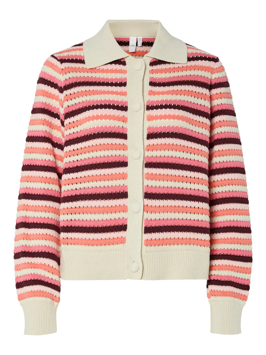 Trimi Knit Cardigan Bubblegum