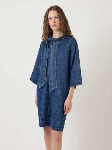 Denim dress Medium blue
