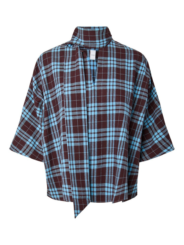 Karline 3/4 top Port royale checks