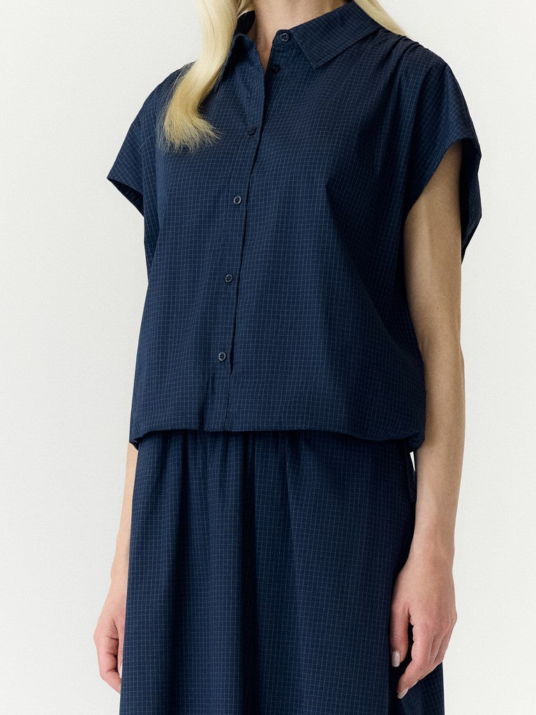 Leona Short Top Navy