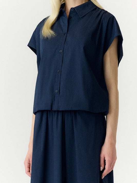 Leona Short Top Navy