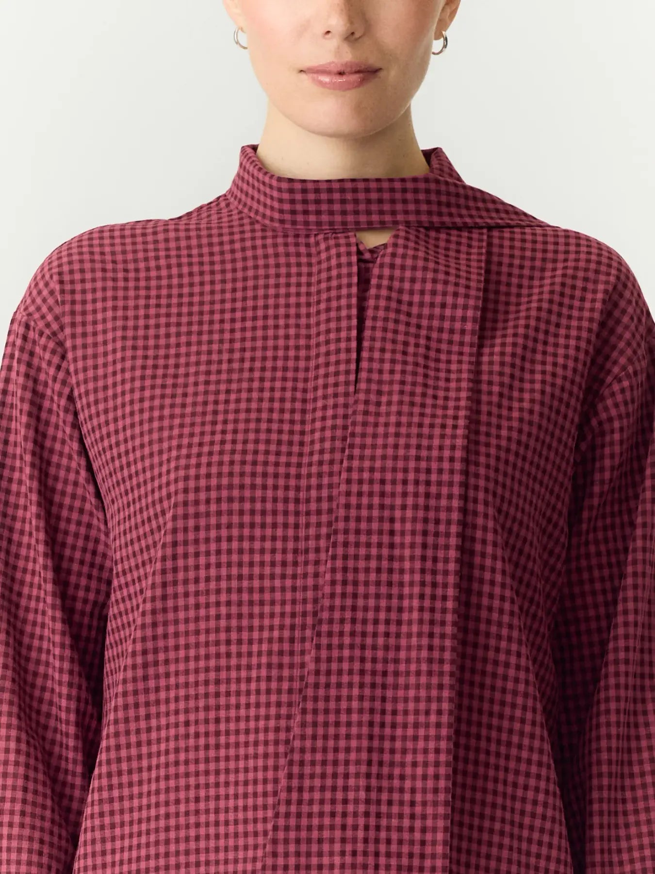 Margo LS check shirt Fig checks