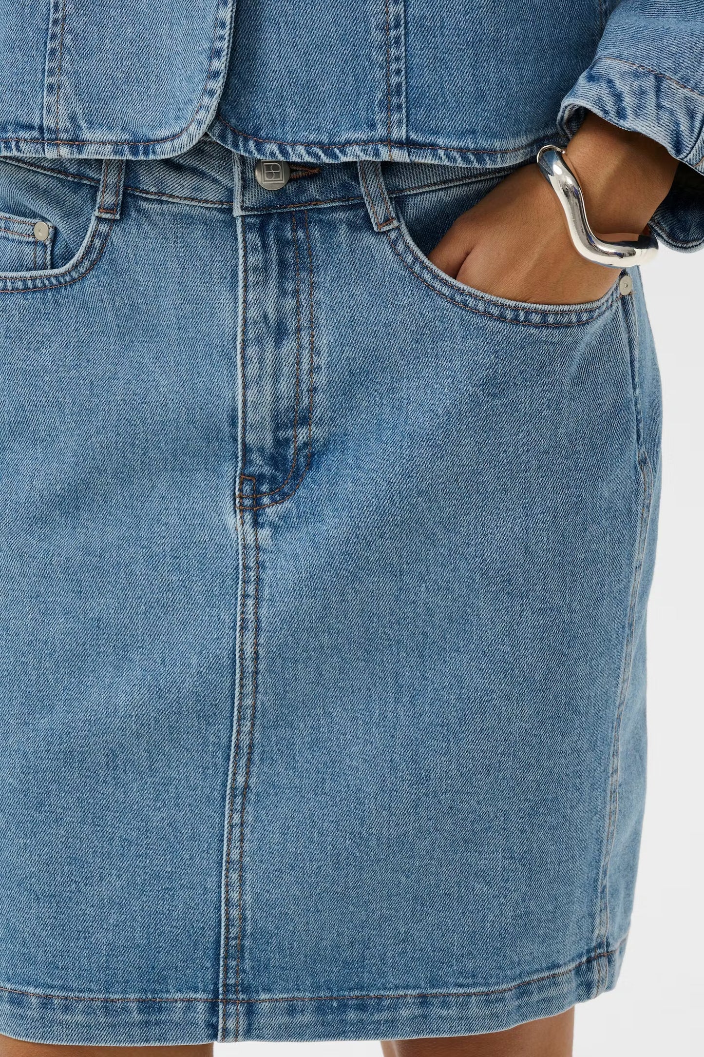 Adabella skirt Light blue denim