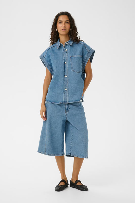 Adabella shirt Light blue denim