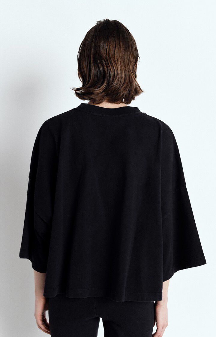 Afo T-shirt ample col rond Tenebr vin