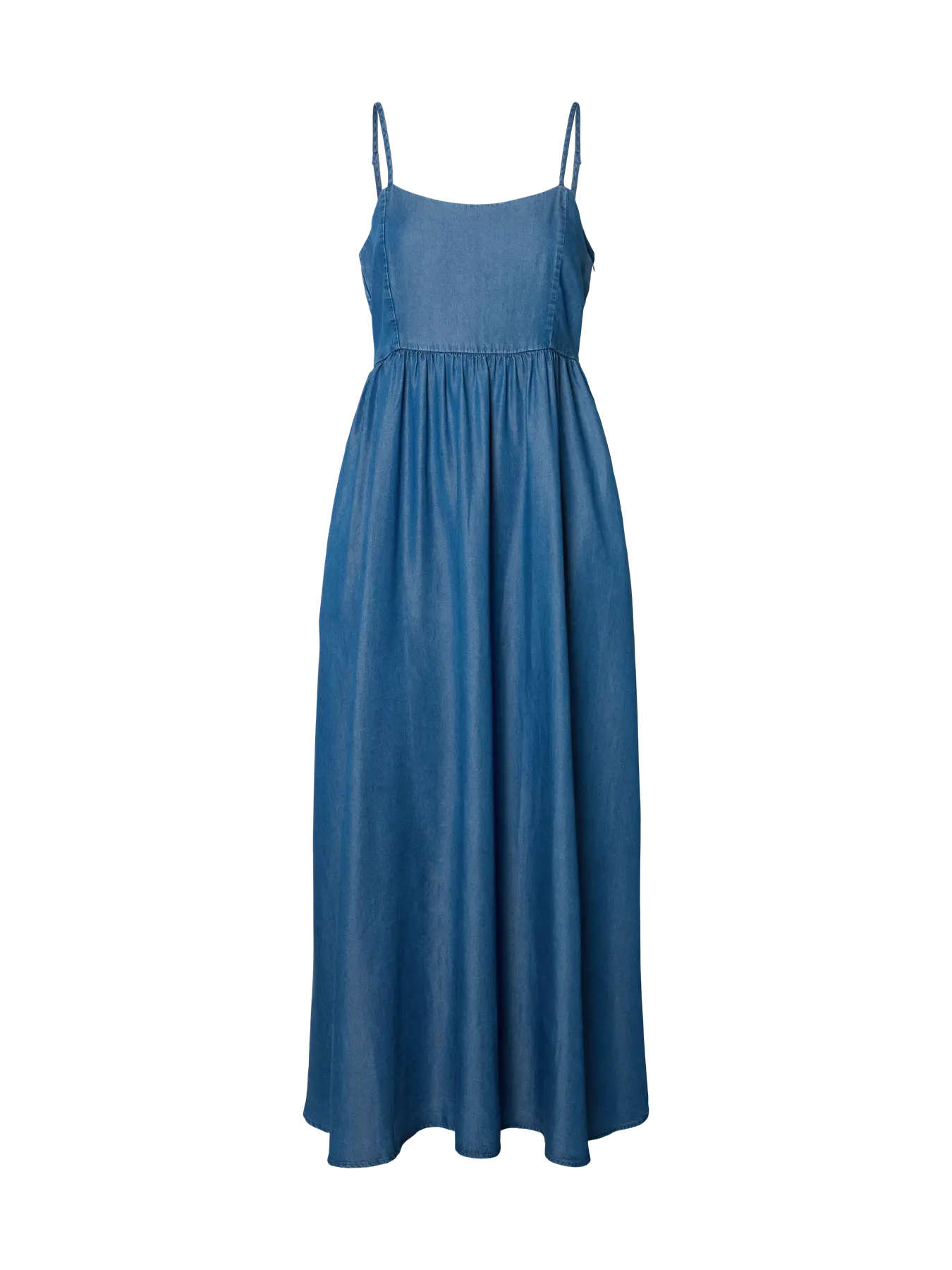 Janna regular SL ankle dress Medium blue denim