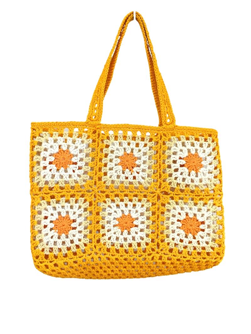 Cabas en cotton Jaune