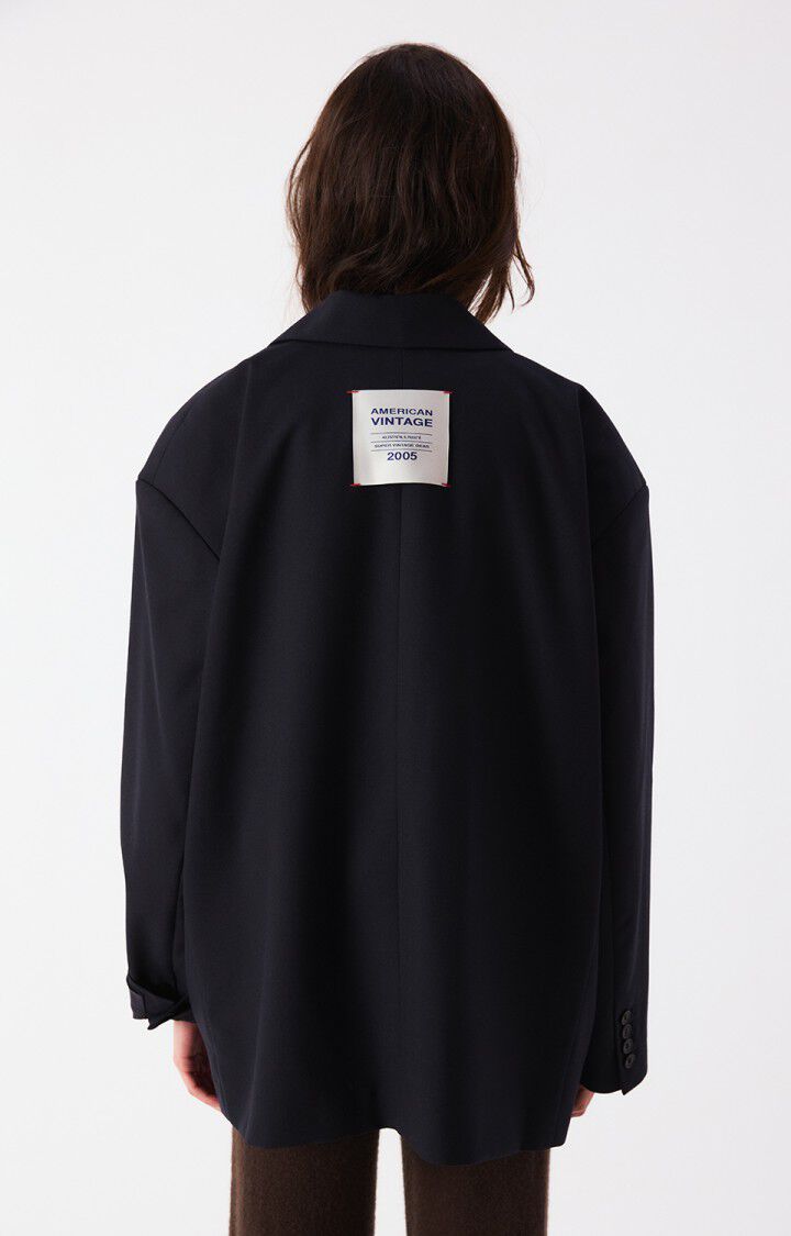 Aya blazer ample logo Navy