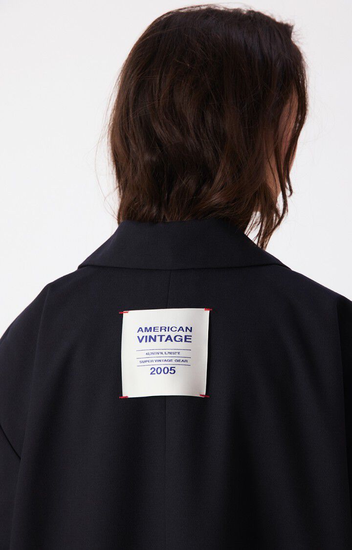 Aya blazer ample logo Navy