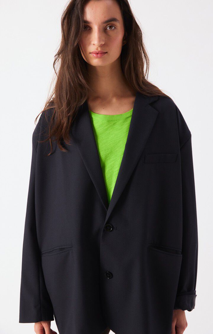 Aya blazer ample logo Navy