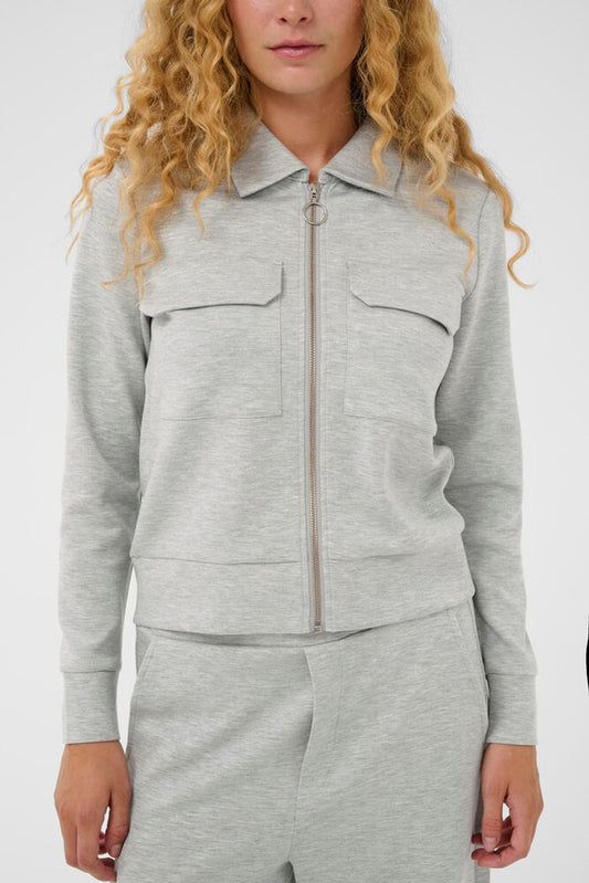 Beca melange cardigan Granite melange