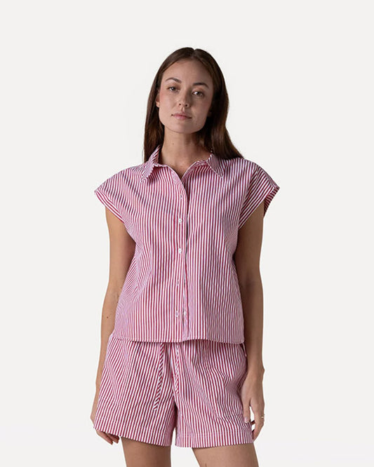 Benoite Shirt Flame Scarlet